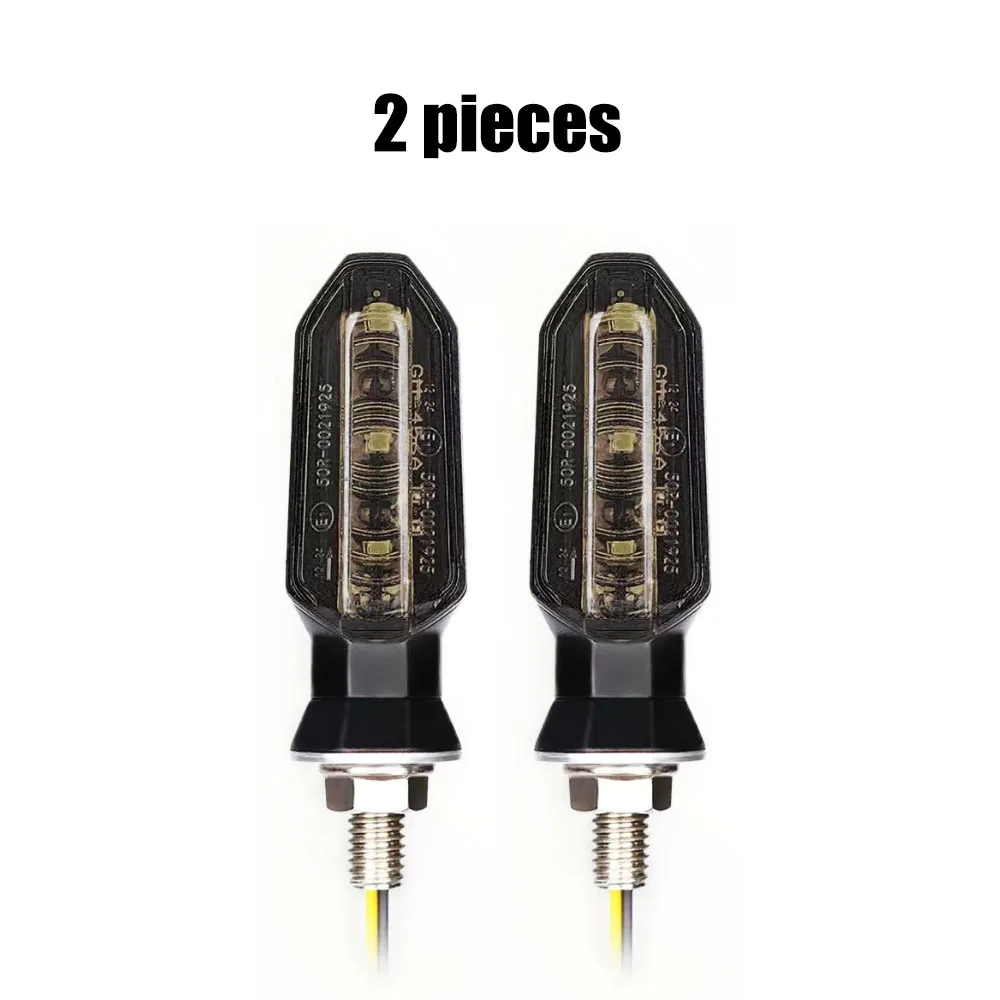 CKryzillix Motorradblinker - Mini, Bernstein, 12V Für Mehr Sicherheit