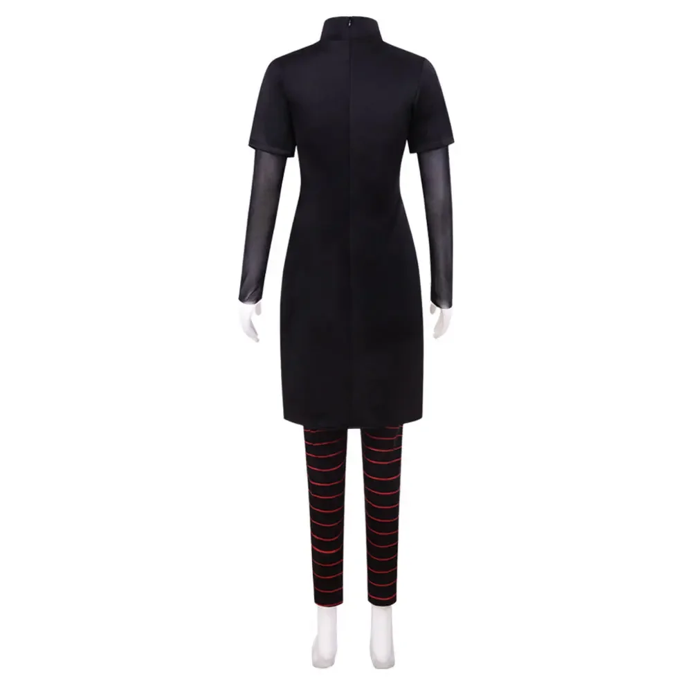 Movie Mavis Dracula Cosplay Costume Adult Women Cloak Dress Stocking Suit Halloween Party Uniform Outfit halloween costumes