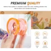 K2 Plus Crystal Responsive Yoyo,Dual Purpose Yo-Yo with Replacement Unresponsive Bearing for Intermediate,Orange 4