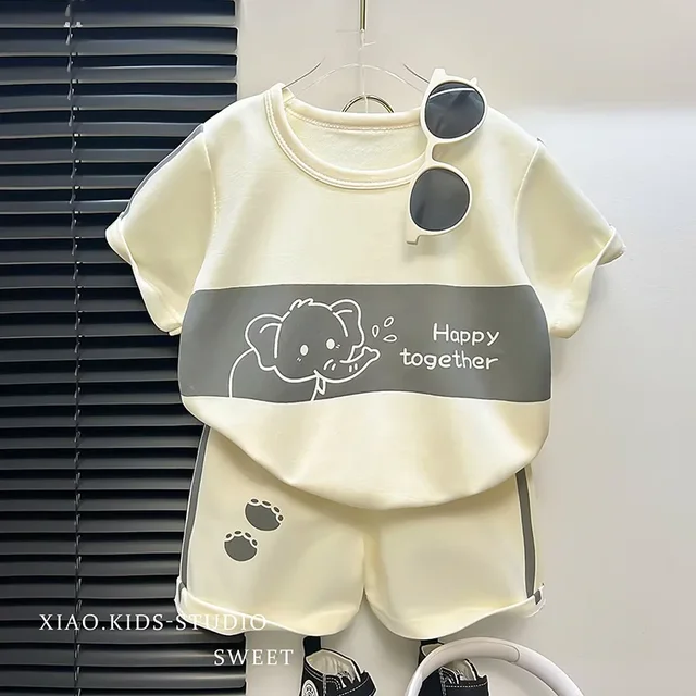Kids Summer Striped Outfit 4