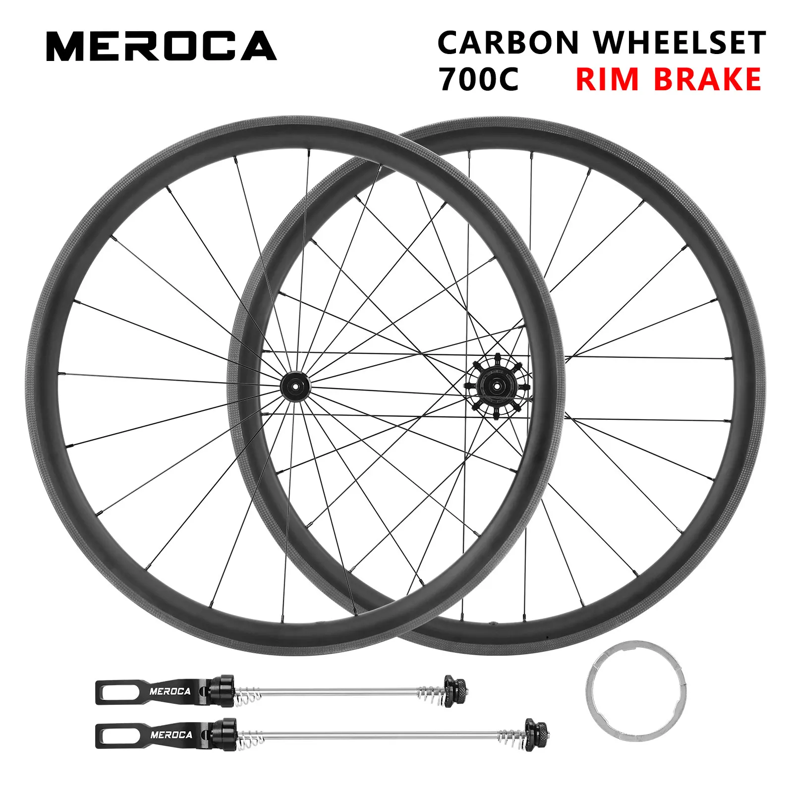 MEROCA-Road-Bike-Carbon-Fiber-Wheelset-Aro-Freio-Libera-o-R-pida-Ultra ...