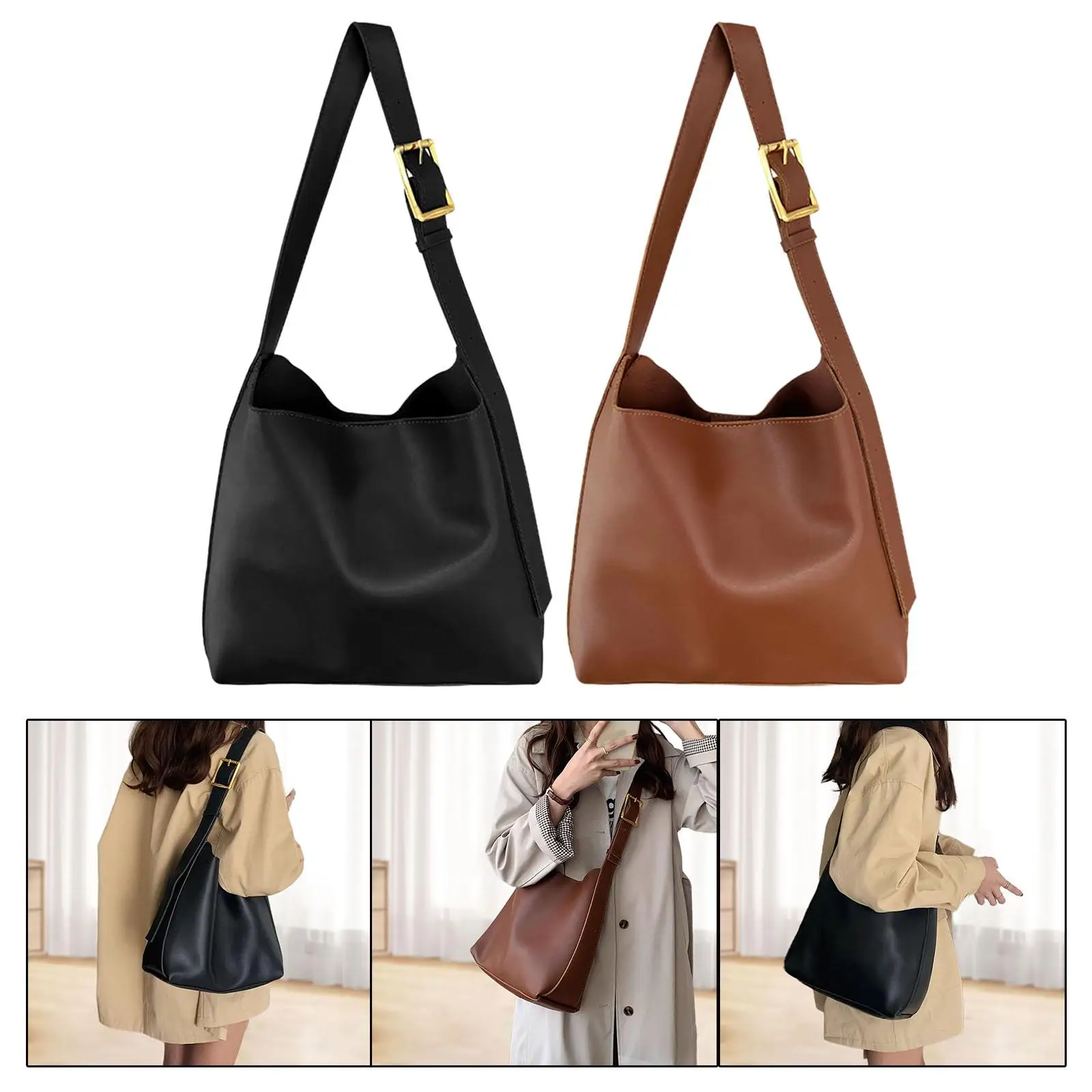 Tote Bag for Women Underarm Bag Shoulder Bag for Work Street Outdoor Business