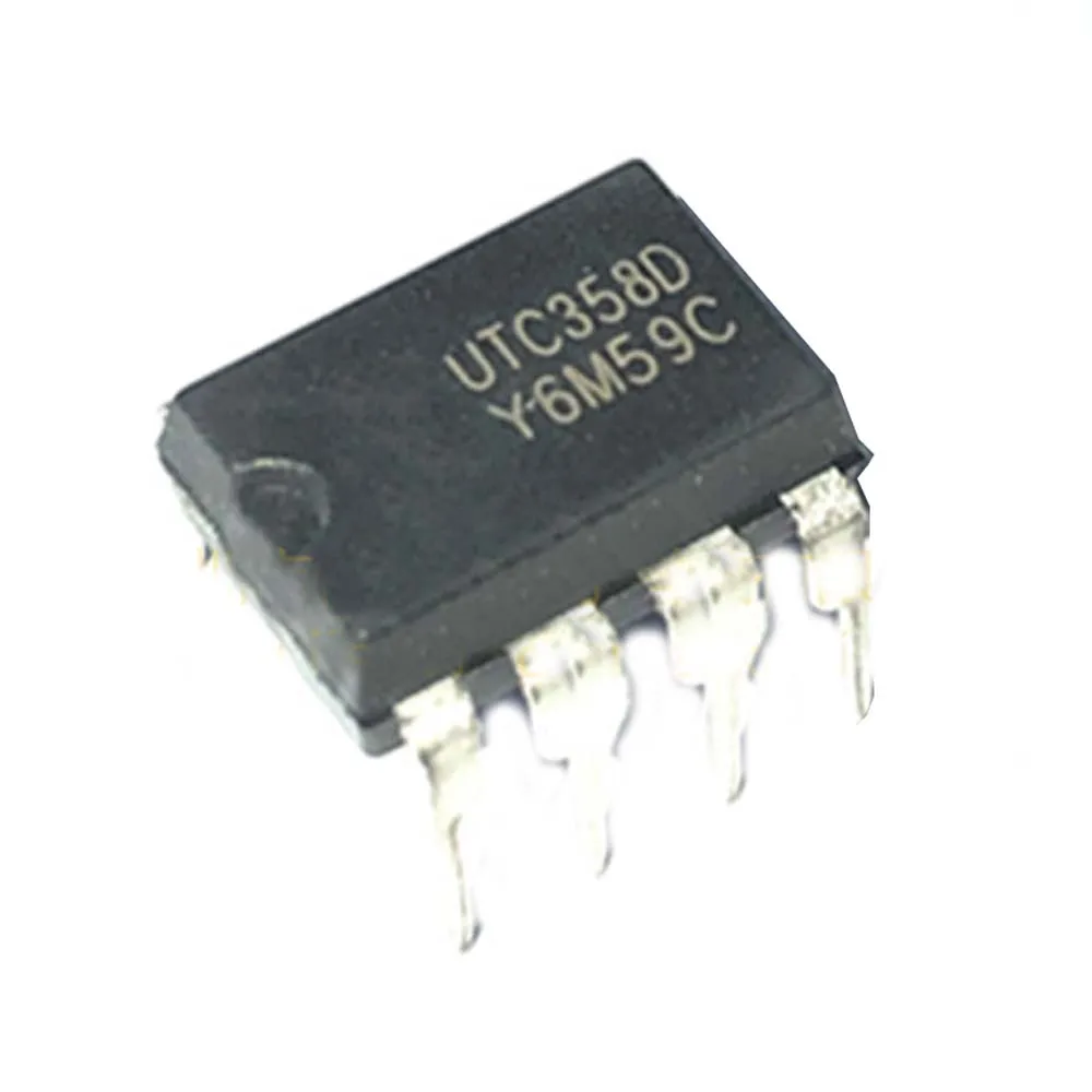 

10 PCS UTC358D DIP-8 UTC358 Integrated Circuits IC Chip