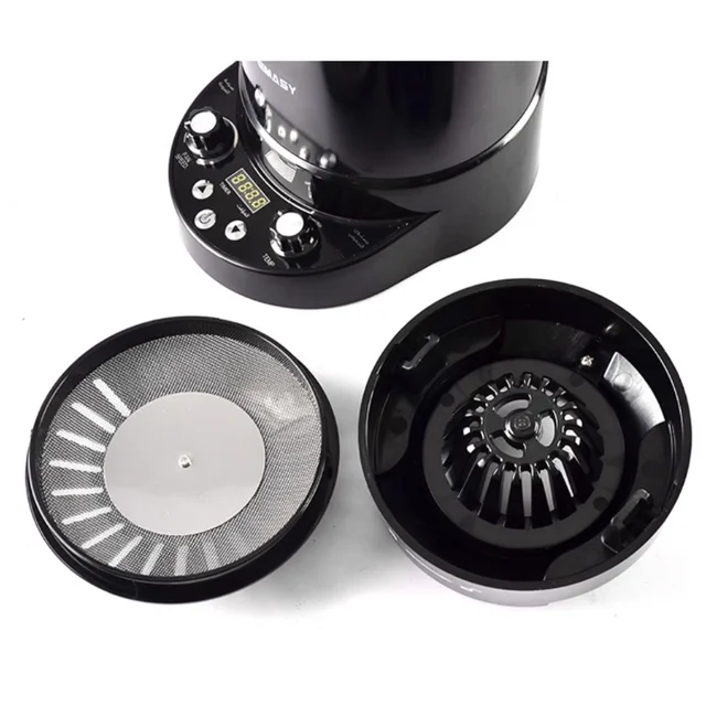 80G Electric Air Coffee Roaster Home Automatic Timming Coffee Beans Roasting Baking Machine EU Plug 220V 2100W 2
