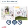 Homecare Premium SureGrip Multidryer Indoor and Outdoor Clothes Drying Rack, Lightly Textured Non Slip Rungs, 82 Ft. of Drying 4