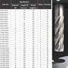YZH 100mm 150mm Carbide Machine Reamer HRC50 Uncoated Spiral Groove Tolerance H7 Harened Steel Metal Cutter CNC Turning Hole 3