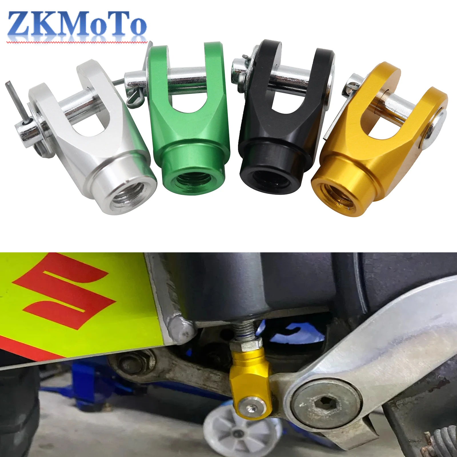 CNC алюминиевая задняя гидравлическая ножная Тормозная головка для SUZUKI RM80 85 125 250 RMX250S/R DRZ400 250SB для KIKAWASAKI Запчасти для мотоциклов