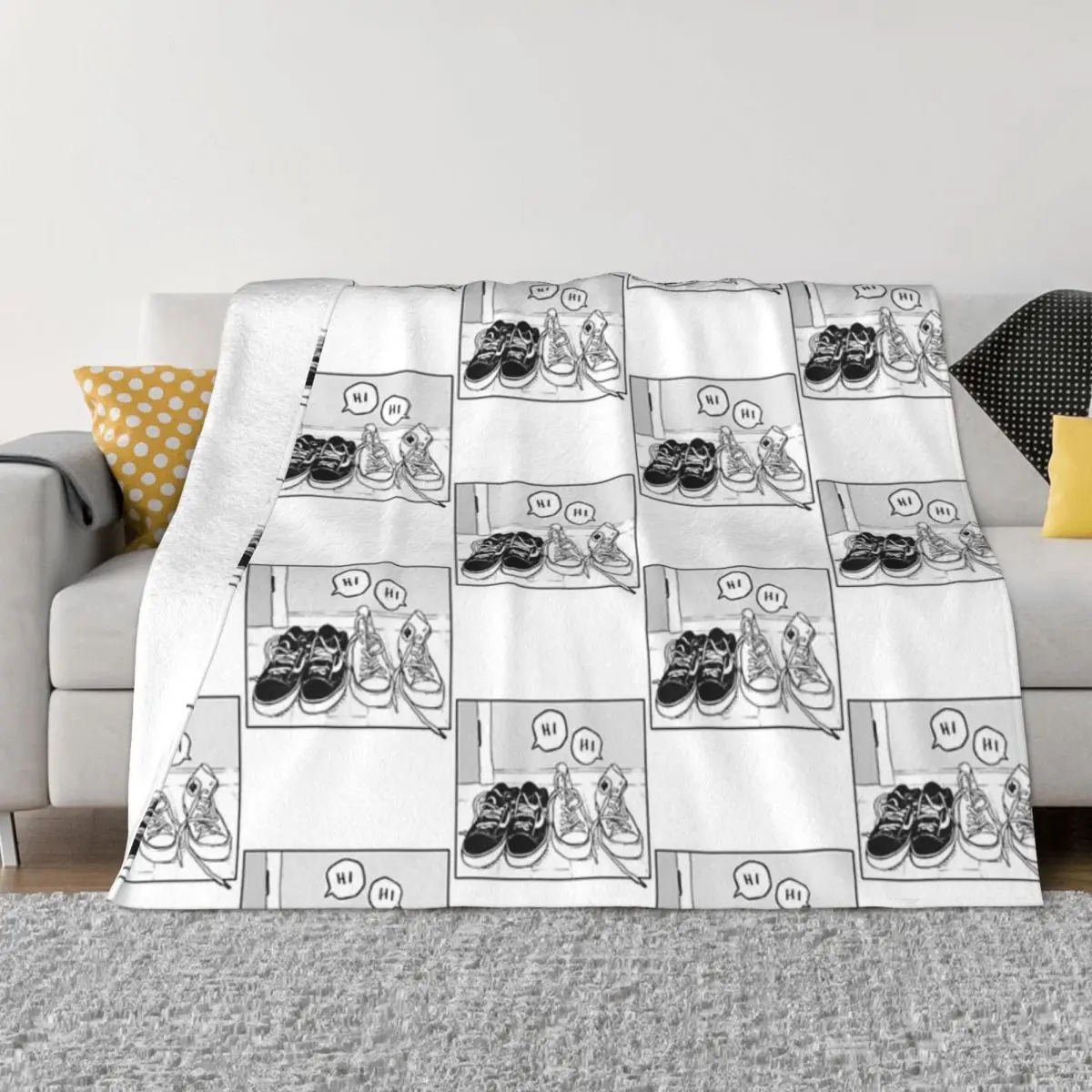 Heartstopper Shoes Una Coperta In Micro Pile Ultra-Morbida