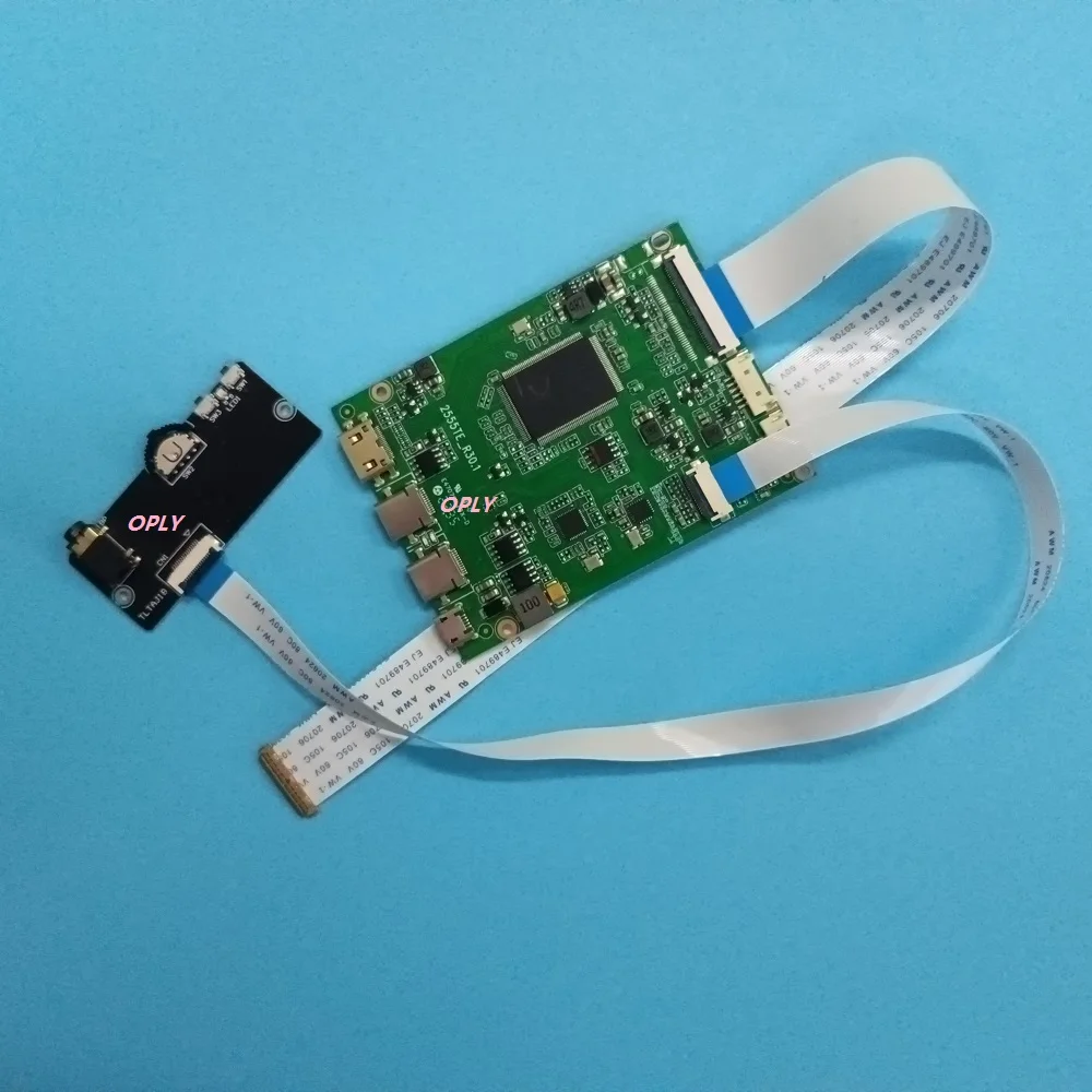 

Плата контроллера EDP 2K Mini HDMI-совместимая с Type-c для LM156LFBL02 LM156LFBL03 LM156LFCL01 1920X1080 микро USB ЖК-панель