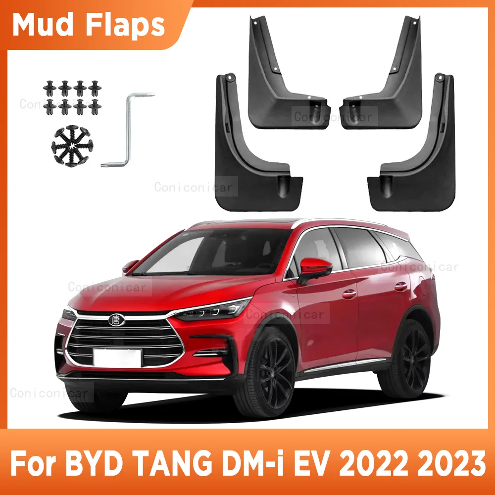 4Pcs For BYD TANG DM-i EV 2022 2023 Mudflaps Mud Guards Flaps Splash Guards  Mudguards Fender Front Rear Wheel Accessories - AliExpress