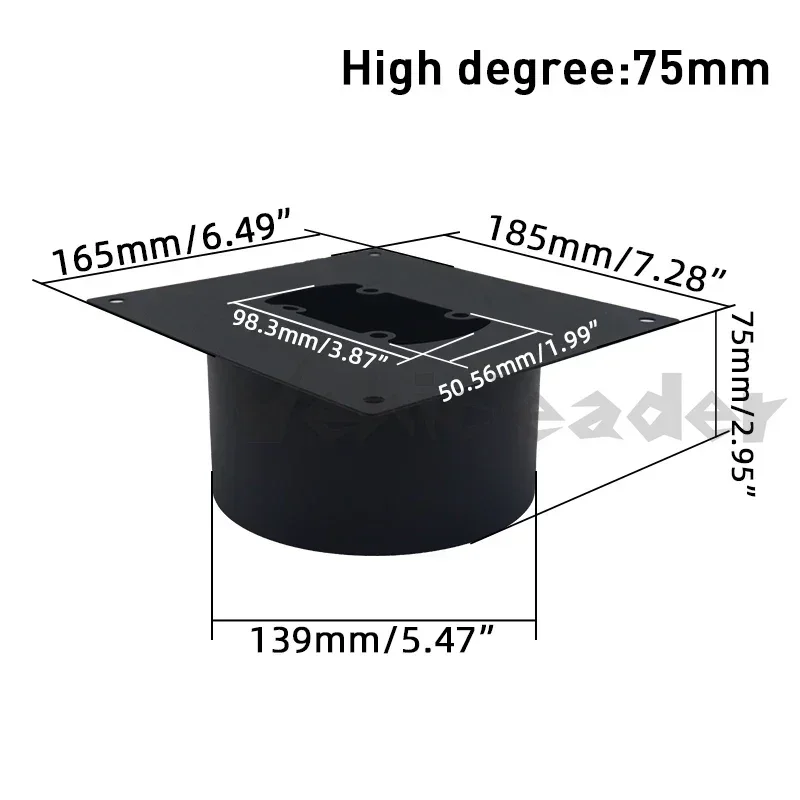 75/100mm Air Diesel Parking Heater Base Mounting Bracket Floor Plate For Eberspacher D2 Webasto Top 2000 Diesel For Car Truck