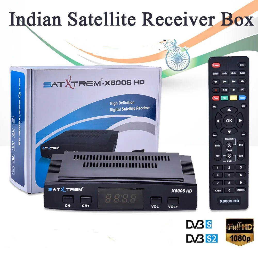 Спутниковый ресивер SATXTREM X800S декодер для Европы Испании FTA Full HD USB Wi-Fi цифровой