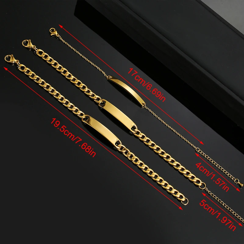 Bracciale Medicale Personalizzabile In Acciaio Inox - Avviso Medico ID, Chiusura Aragosta