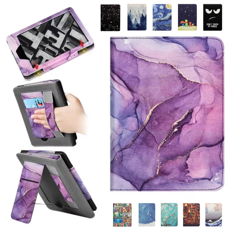 Premium Handheld Stand Smart Case with Card Slot