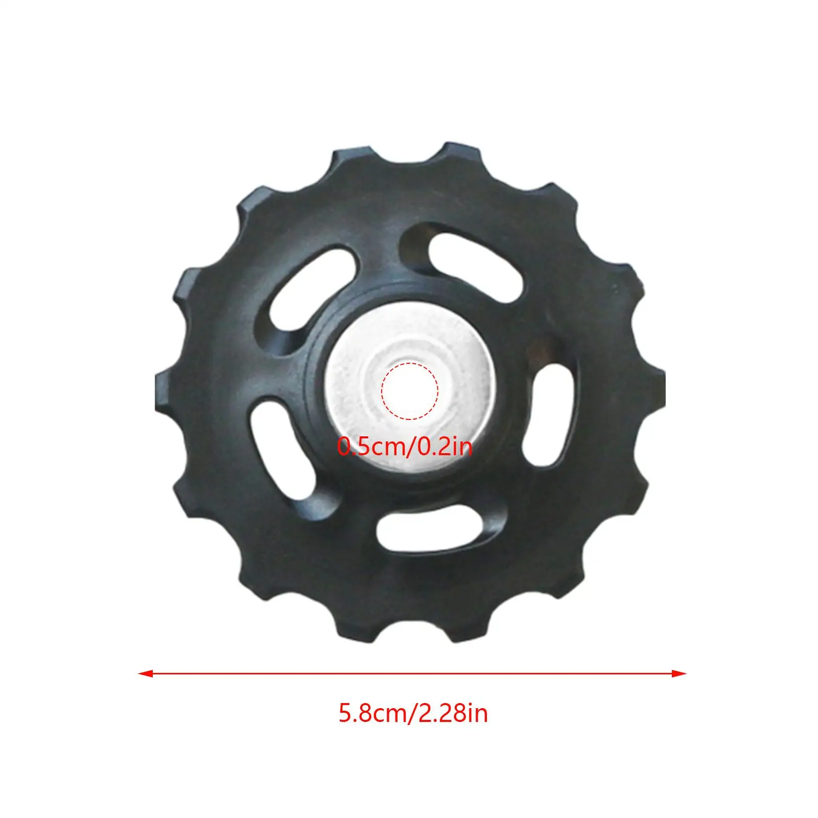 Mountain Bike Derailleur Pulley Mountain Bike Guide Roller Pulley Cycling Accessories Quick-Release Guide Roller For Road Biking