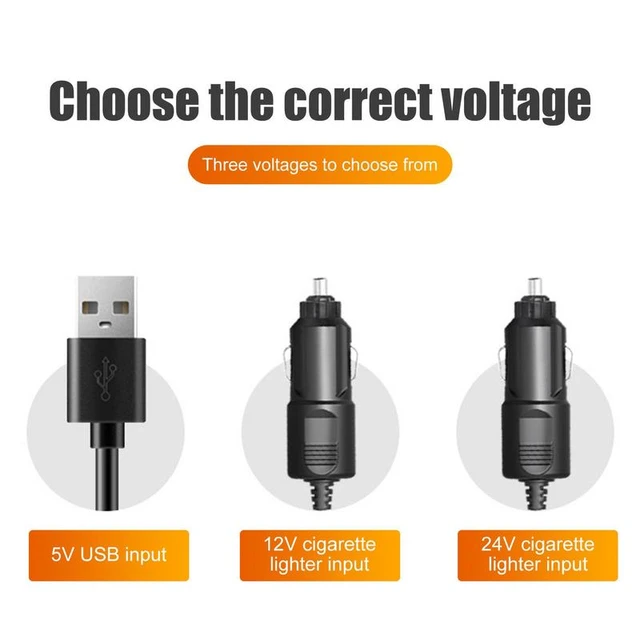 24V Auto Lüfter Kühlung Auto Lüfter 3 Kopf USB Auto Lüfter 2  Geschwindigkeiten einstellbar für Auto Kühler Luft Lüfter Auto Zubehör  Lüfter für Auto - AliExpress