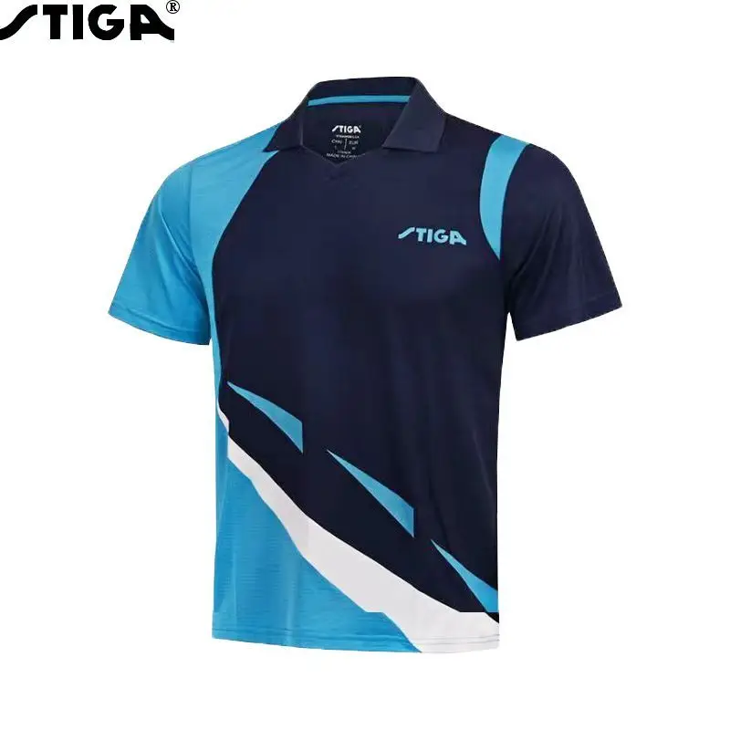 Stay Cool and Comfortable on the Court with STIGA Stika Table Tennis Jerseys