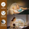 Desk Lamps LED Book Light USB Rechargeable Reading Light Warm Cool White Daylight Portable Flexible Easy Clip Night Reading Lamp 6