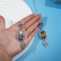 Customizing Graduation Caps Tassels Charm Personalizing Photo Keepsakes Pendants for 2025 Graduate and Memorial Gifting 2