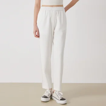 K3049W Abbigliamento da donna di qualità di lusso Pantaloni da donna in cotone Pima Pantaloni lunghi casual da donna 1