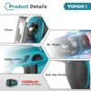 Yofidra Brushless Reciprocating Saw Handsaw Saber Multifunction Saw Metal Wood Pipe Cutting with 4 Blades For Makita 18V Battery 4