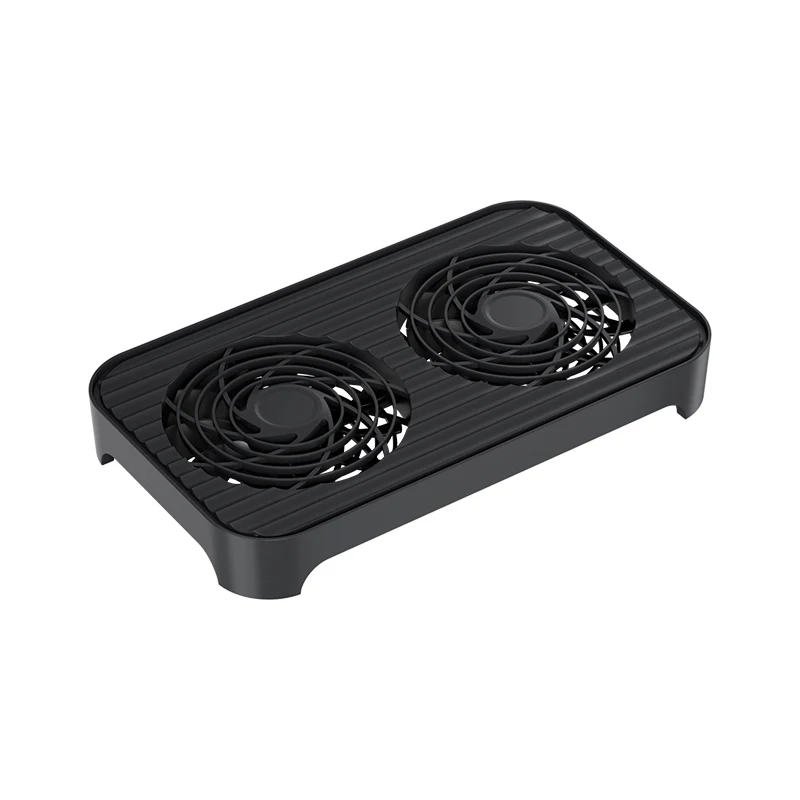 파워 트레인 Z-X4 라우터 쿨러 14CM 듀얼 팬 USB 전원 라우터 미니 호스트 쿨러 베이스 광케이블 셋톱박스 호스트 브래킷