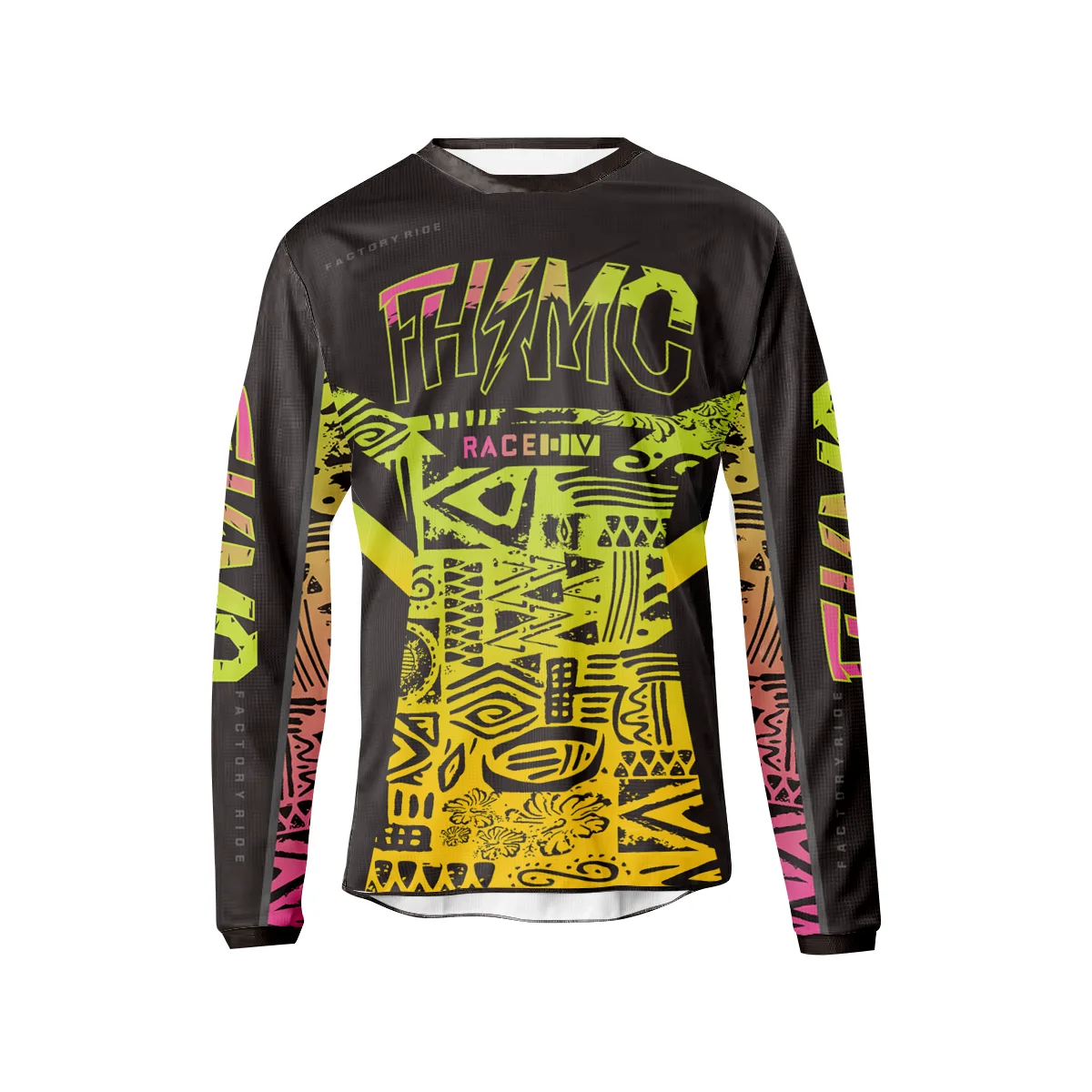 thumbnail image 1 of Camiseta de ciclismo de secado rápido para cross-country, ropa de ciclismo, ropa de carrera, camiseta de manga larga para motocross, 1 of 4