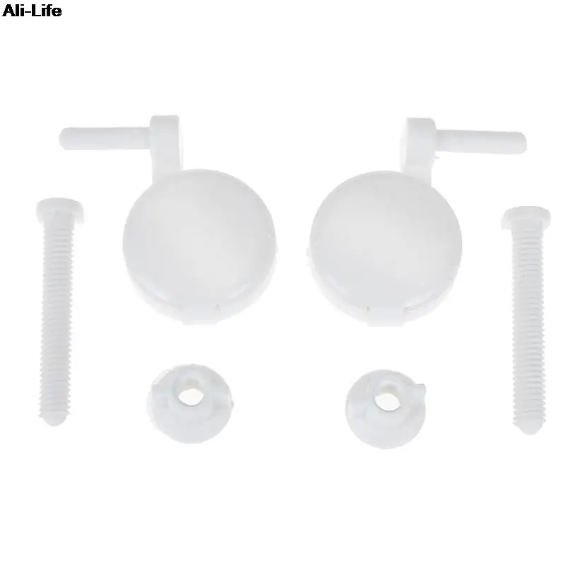 Toilet Seat Hinge Bolts Screw Fixing Fitting Kit 1 Pair Toilet Seat Accessories