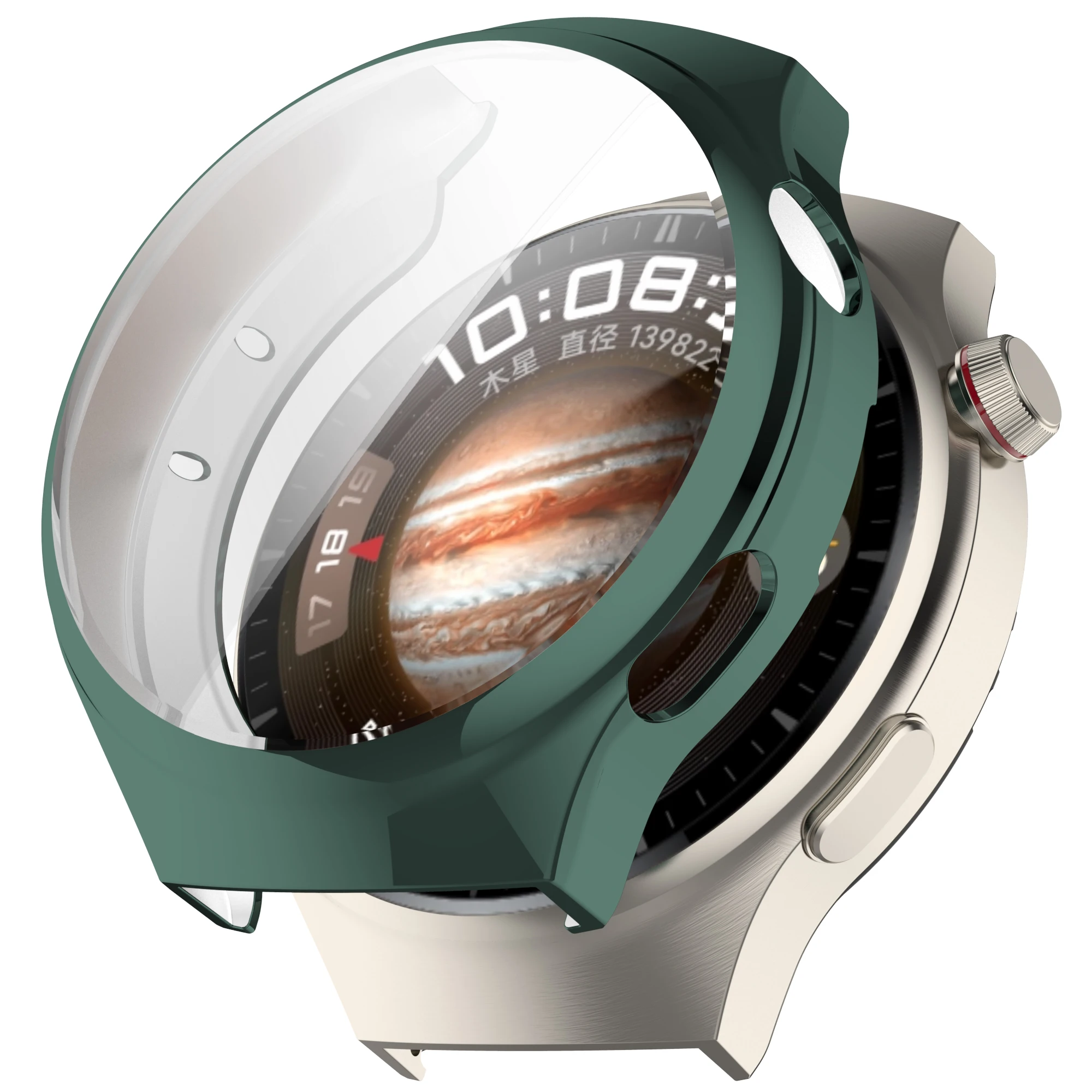 Enhanced TPU Protective Shell Case for Huawei Watch 4 Pro – Full Coverage Bumper Accessory