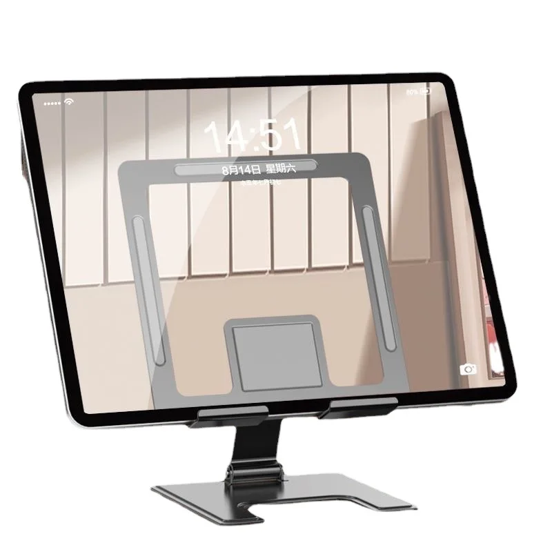 Laptop Stand Universal Aluminum Alloy Portable Tablet Holder For IPad Air Pro Adjustable Phone Holder