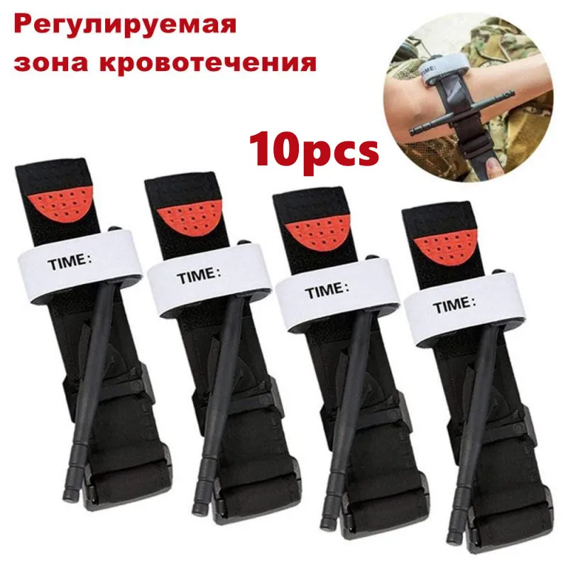 Metal Camping Exploration Gear Military Survival Accessories 10pcs
