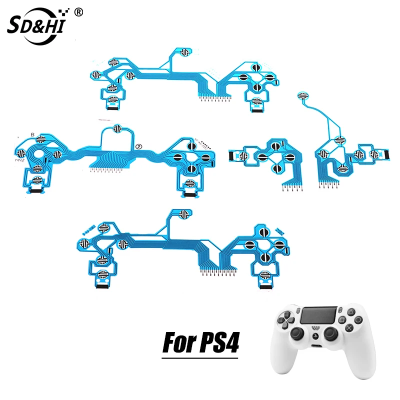Per Ps4 Ds4 Pro Slim Controller Pellicola Conduttiva Pellicola Blu Jdm 050 040 030 010