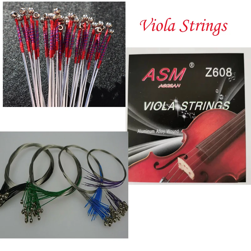 

3 sets Professional Viola String Cord German silver,aluminium magnesium alloy