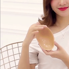 Description Picture 3 of itemSoft Anti-Slip Shoulder Pads Reusable Self Adhesive Style Traceless Invisible Shoulder Pads for women 1 Pair