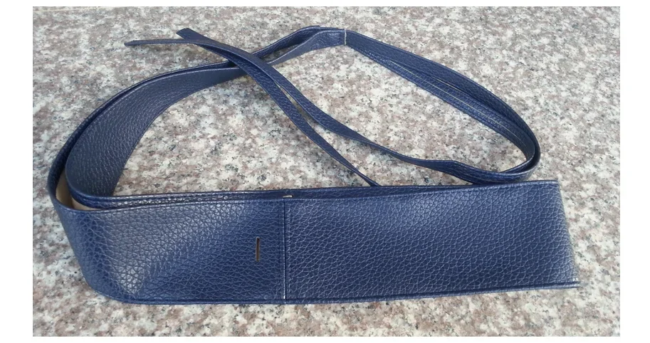 2020 New 12 Colors Women Belts Wide Belt Female Self Tie Obi Cinch Waistband Belts for Women Wedding Dress Waist Band Present