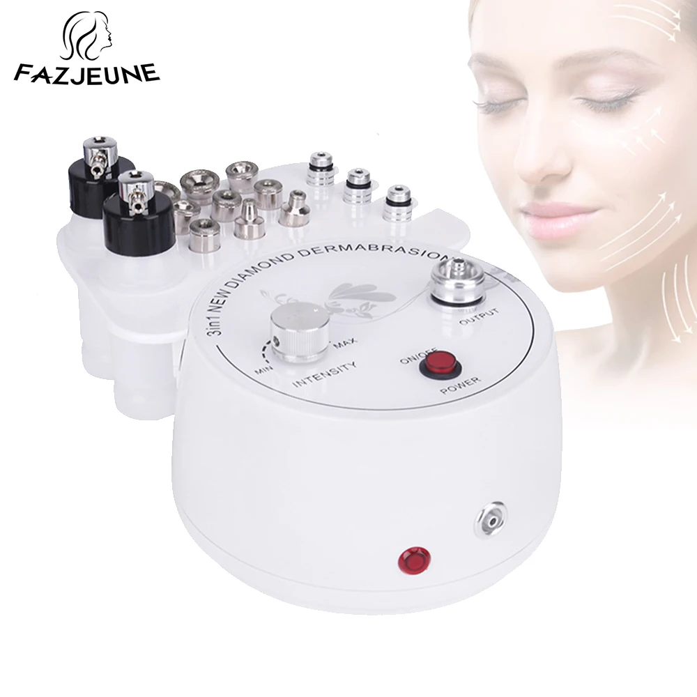 3 In 1 Microdermabrasion Diamond Dermabrasion Machine Facial Peeling