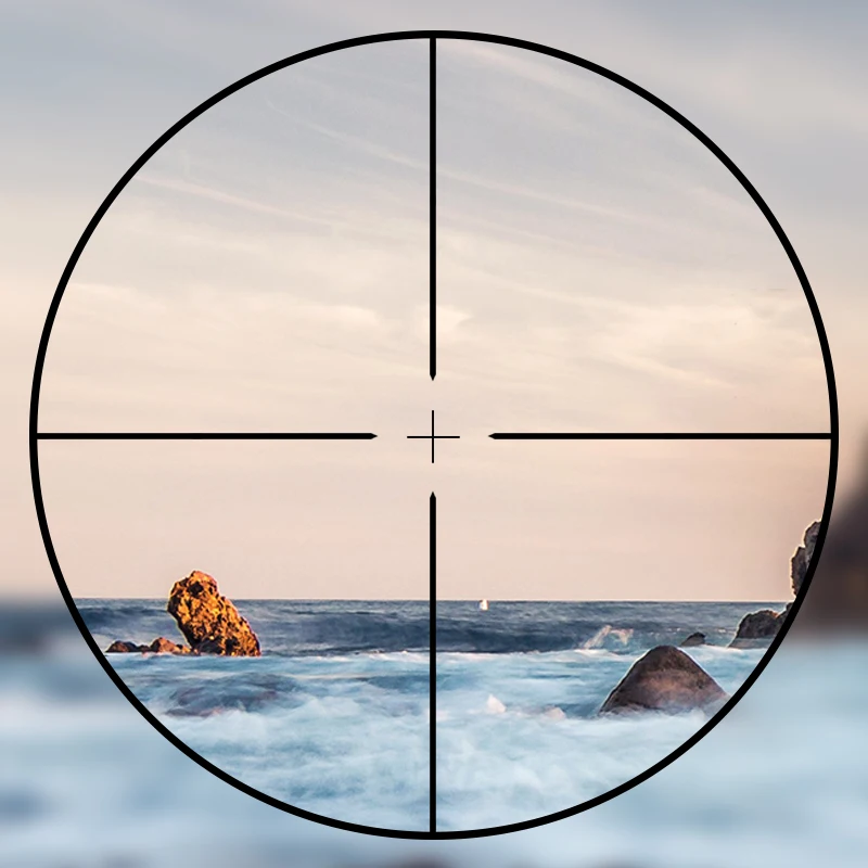 Rifle Scope DIANA 4X32 One Tube Glass Double Crosshair Reticle Optical Sight Tactical