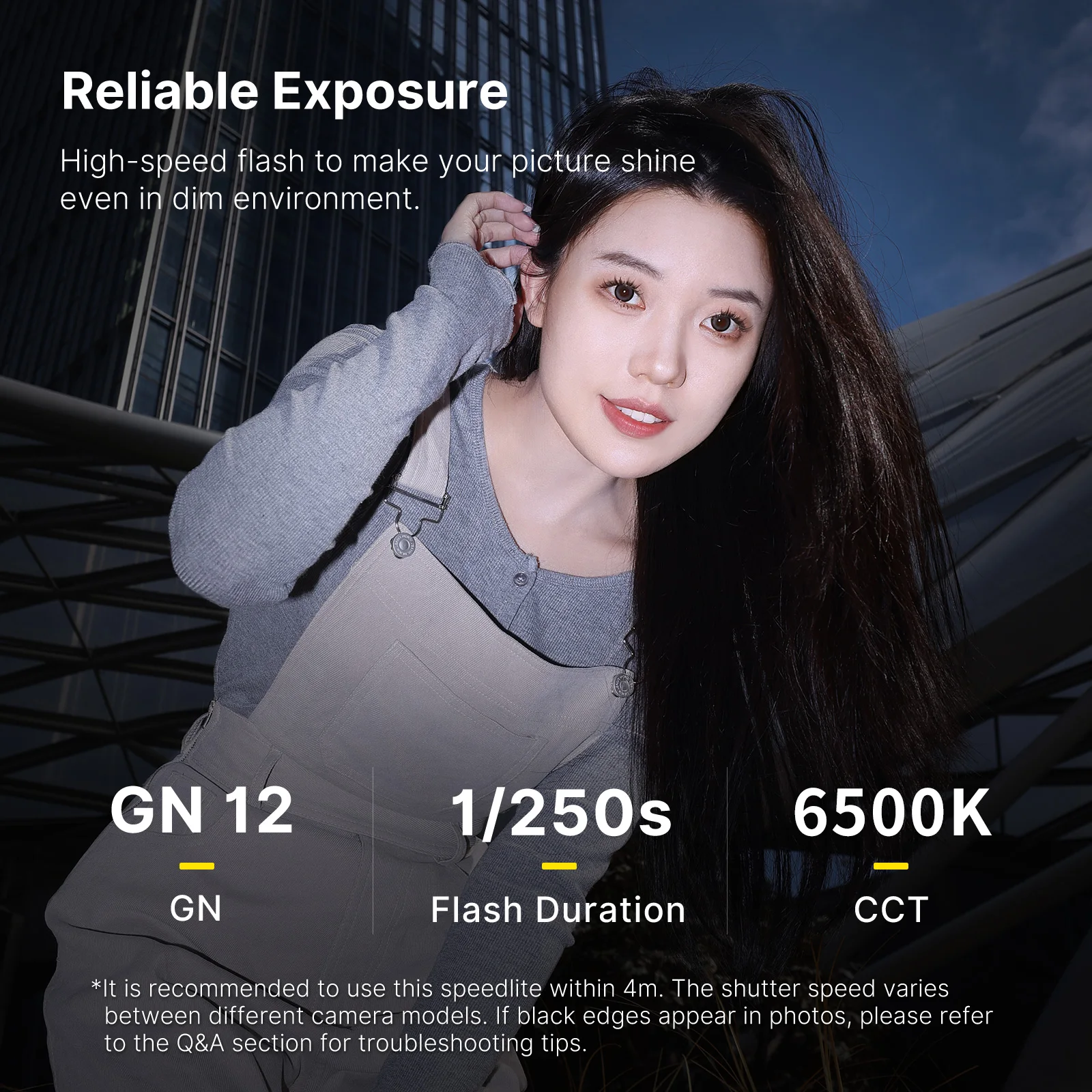 Ulanzi F12 Mini Camera Speedlite GN12 5600K with Universal Hot Shoe Mount for Sony Canon Nikon Fuji Olympus Pentax DSLR Camera