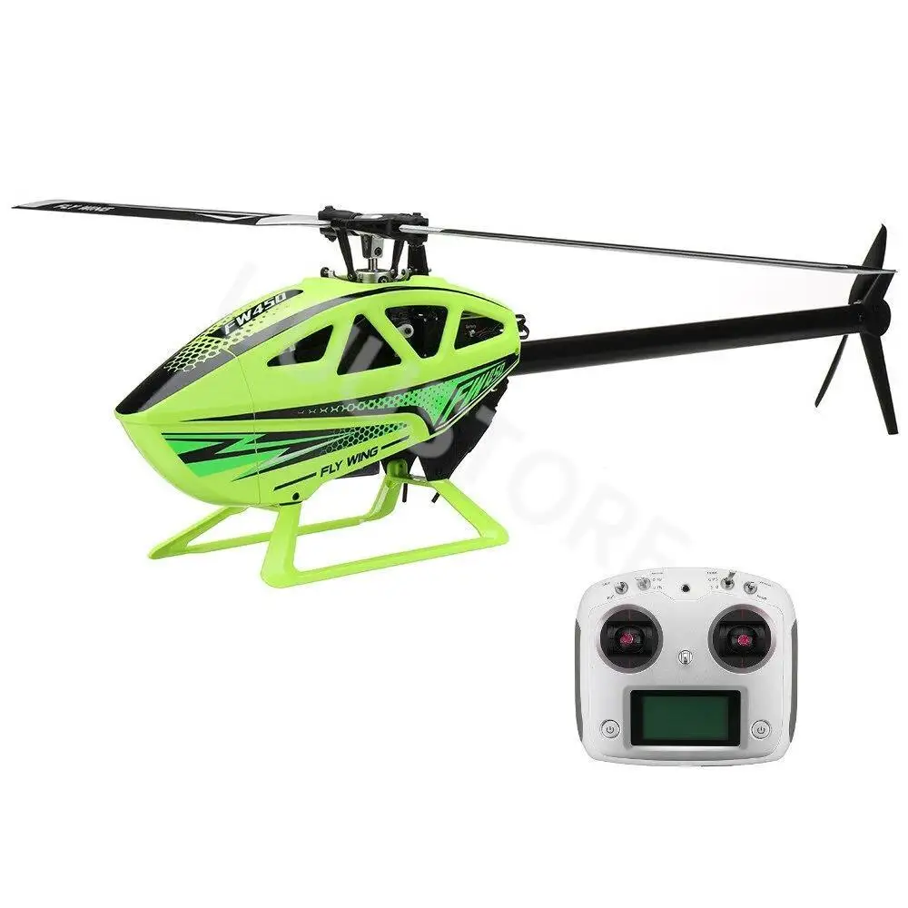 

FLY WING FW450L V3 FW450 6CH 3D Auto Acrobatics GPS Altitude Hold RC Helicopter RTF/PNP With H1 Flight Control System