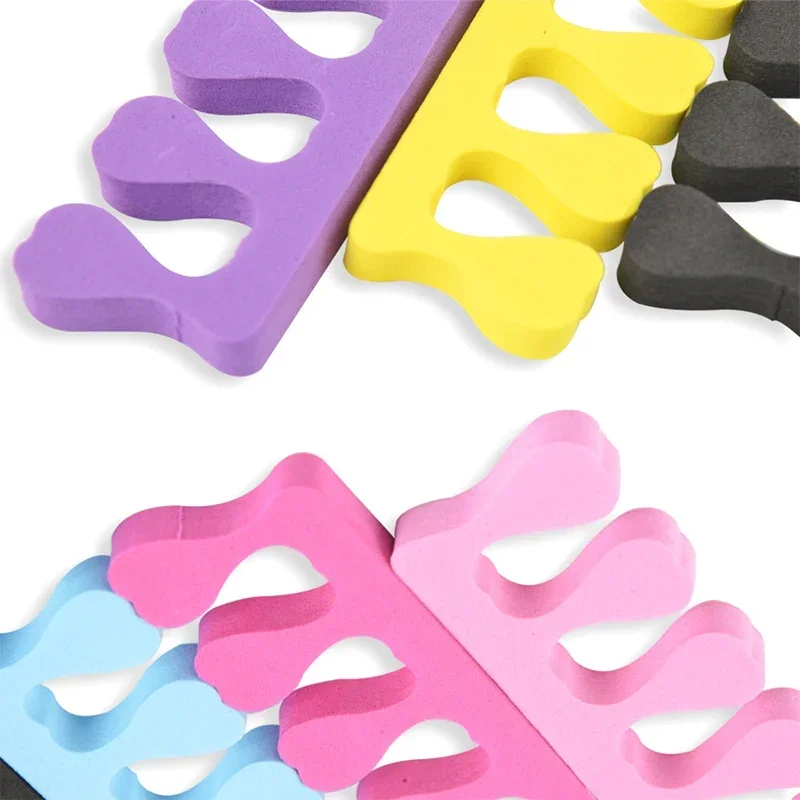 Pedicure Legs Accessories 10Pcs Nail Art Sponge Toe Separators Separator Fingers Feet Between Toes Nails Finger Design