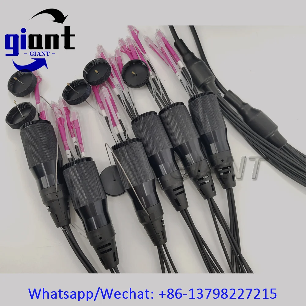 OM4,12C,MM 아머드 케이블, 12코어 250M TPU 6.0mm 블랙 PDLCU..