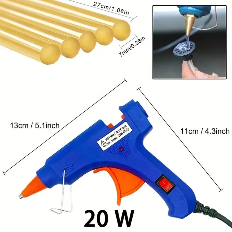 Car Body Paintless Dent Repair Tools Dent Repair Kit For Auto Hail Pit Puller Glue Puller Tabs Removal