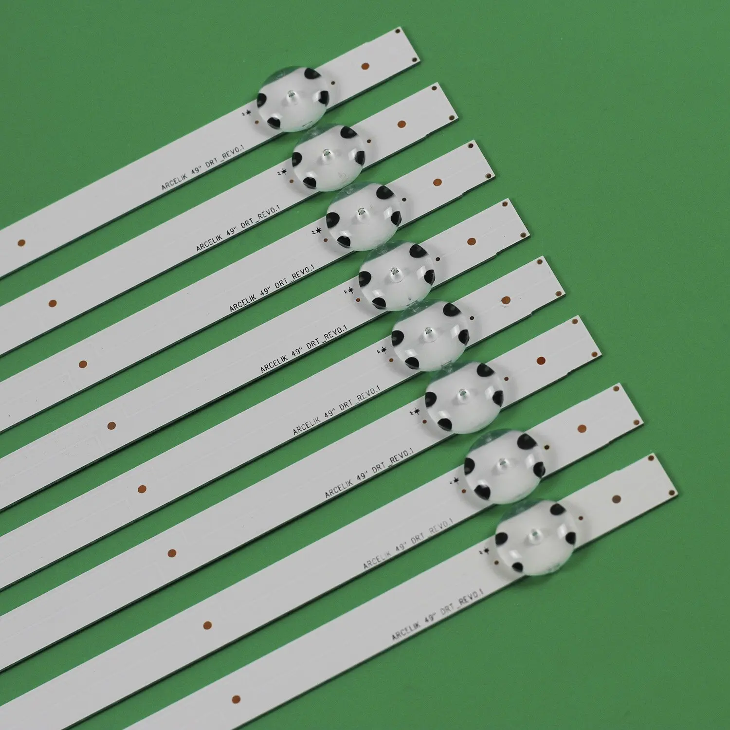 8pcs LED Ʈ GRUNDIG 49GUB8765 49GUB8767 49GUB8762 49VLX7730 BP 49VLX7730BP 057T49-C15 ARCELIK 49 DRT ZVA65600-AA