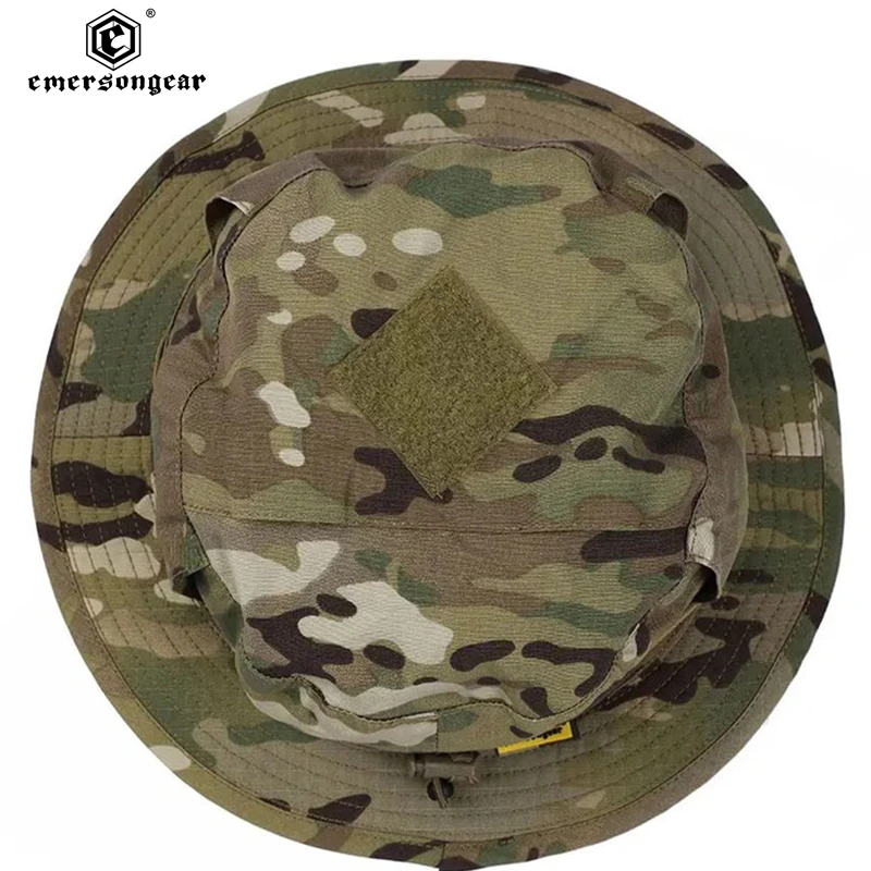 Chapeau de pêche camouflage Boonie Emersogne pliable pour pêche voyage et plage