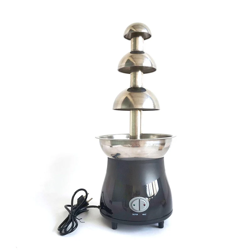 Mini Chocolate Enrober Fondue Battery Chocolate Fountain Fold Packing Machine Tempering Melt Hot Party Chocolate Making Machine automatic fabric seam and fold welding machine