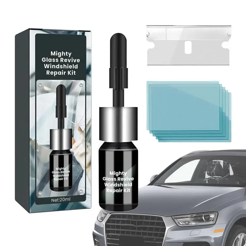 

Windshield Repair Kit Windshield Repair Kit For Cracks Window Repair Fluid Quick Fix And Automotive Windscreen Tool For