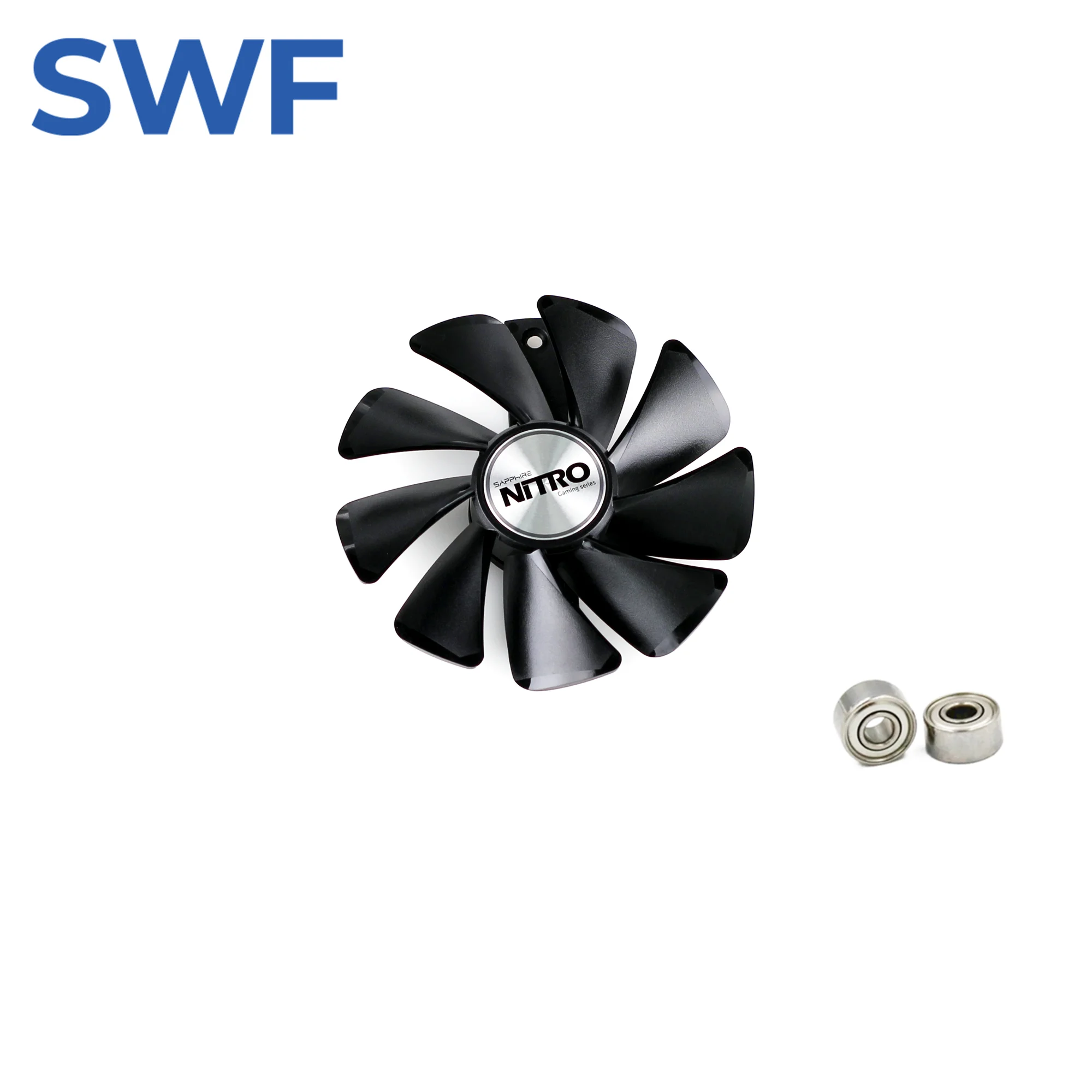 CF1015H12D RX580 RX590 Cooling Fan For Sapphire Radeon RX 470 480 570 580 NITRO Mining Edition Gaming Video Card Cooler Fan 2