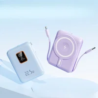 Magnetic Power Bank 15W Wireless Fast Charging Is Suitable for Apple Three-in-one Mobile Power Supply 2
