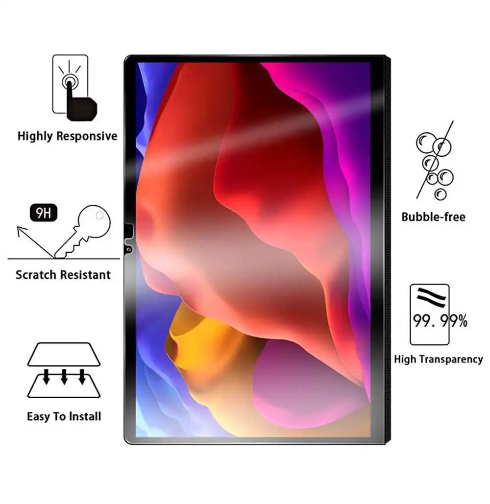 capacitive stylus for android Protective Tempered Glass For Lenovo Yoga Tab 13 Screen Protector HD Film tablet stands