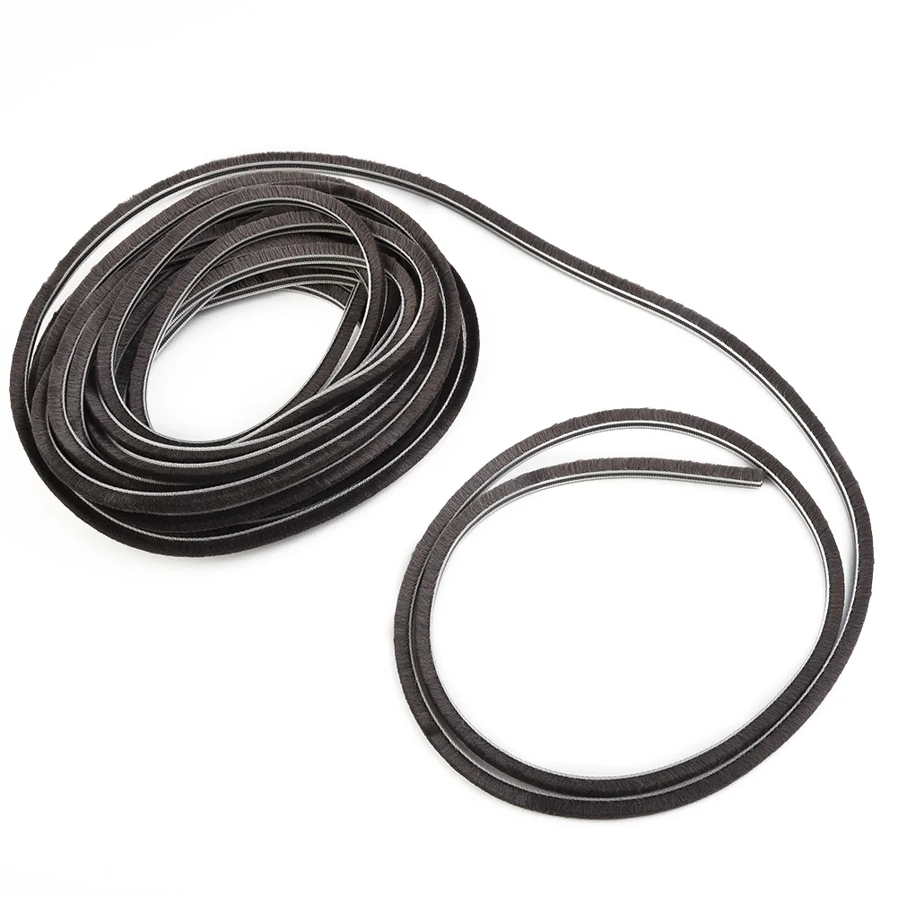 

Durable Supply Accessory Seal Strip Reduce Noise 5mm X 6mm Dustproof Elastic Reduce noise Sealing Sliding Soundproof 1pc